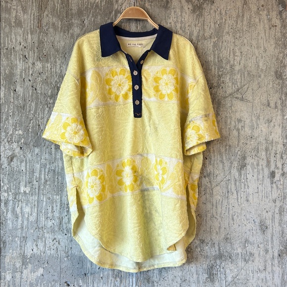 FREE PEOPLE Always Sunny Tee Size Small - Picture 4 of 15